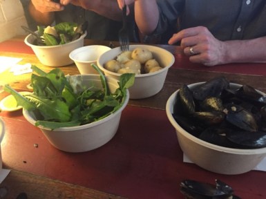 Delicious when they finally arrived.