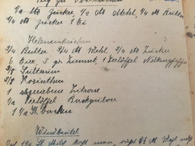 The tea cake recipe.