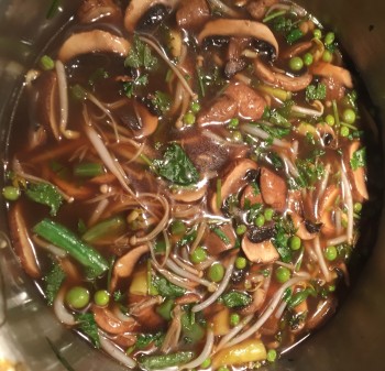 The soup, as it looked in my kitchen.