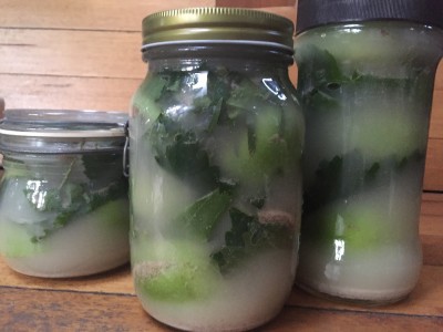  Day 1. Cloudy from the flour still.