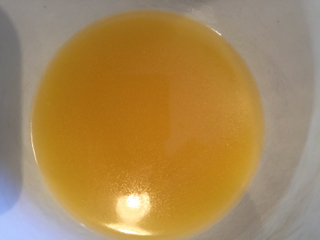 The melted and sieved marrow. It looks just like melted butter. 